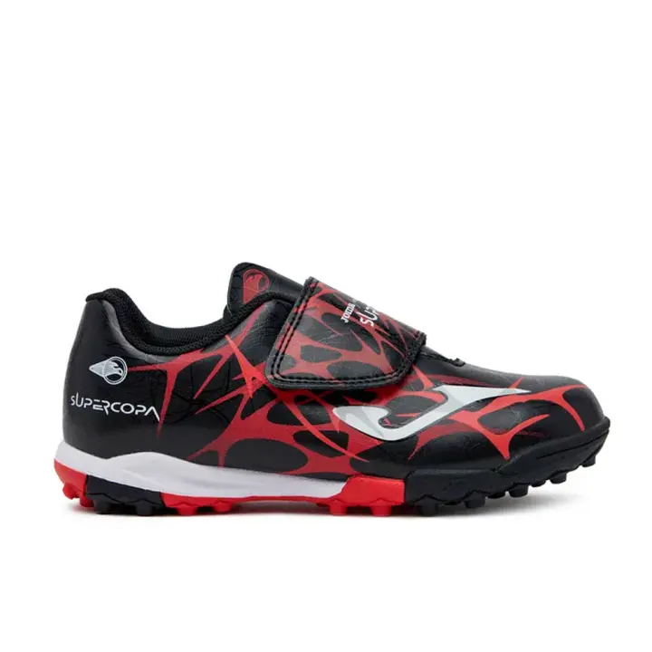 BOTAS FUTBOL SIN CORDONES NIÑO JOMA SUPER COPA TURF NEGRO-25 EUR - 1