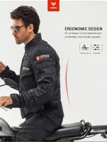 Chaqueta De Motocicleta Impermeable Y Resistente Al Viento Para Hombres Ropa Caliente Y Duradera Para Ciclismo En Invierno - details 2