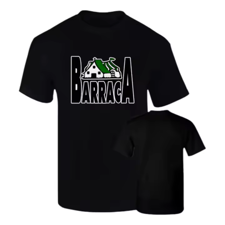 Camiseta Premium Barraca discoteca valencia ruta bakalao Algodon Calidad 190grs - 1