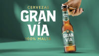 12 Botellas de Cervezas Gran Vía Estilo Lager 100% Malta - details 2