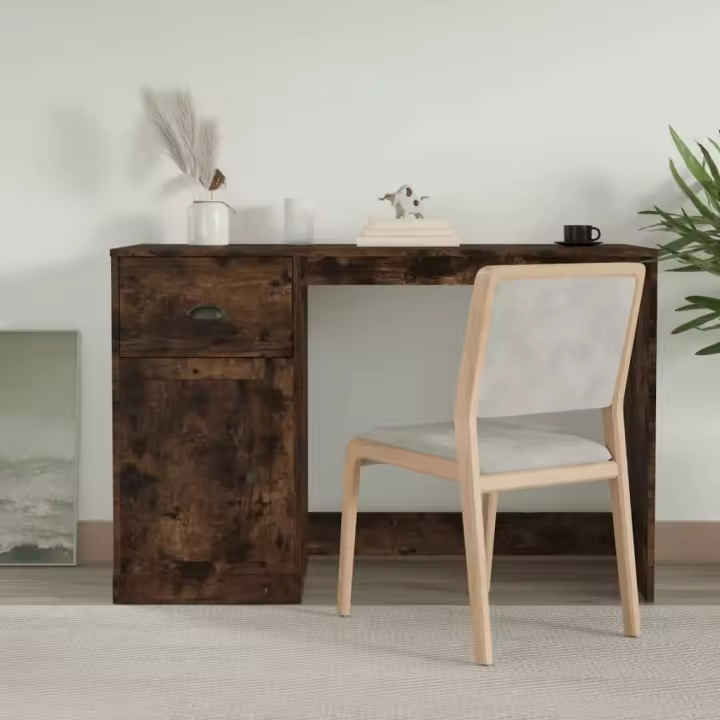 Cajón de escretorio Roble Ahumado 115x50x75 cm Madera multicapa - 1