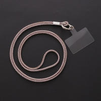 Lanyard Antipérdida Para Teléfono Móvil Con Cadena De Carácter De Diamante Accesorio Antipérdida Para Adultos Material De Poliéster - details 3