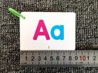 Tarjetas De Flash Alfabeto Doble Cara Para Niños Y Niñas Juguete Educativo De Aprendizaje De Letras ABC Para Preescolar Y Niños Chicos Y Chicas - details 10