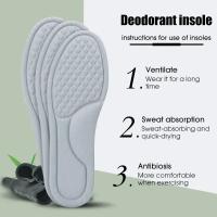 1par De Plantillas Deportivas 5D Invisibles Para Hombre Y Mujer Con Suela Suave Y Almohadilla Completa Para Absorber Choques - details 9