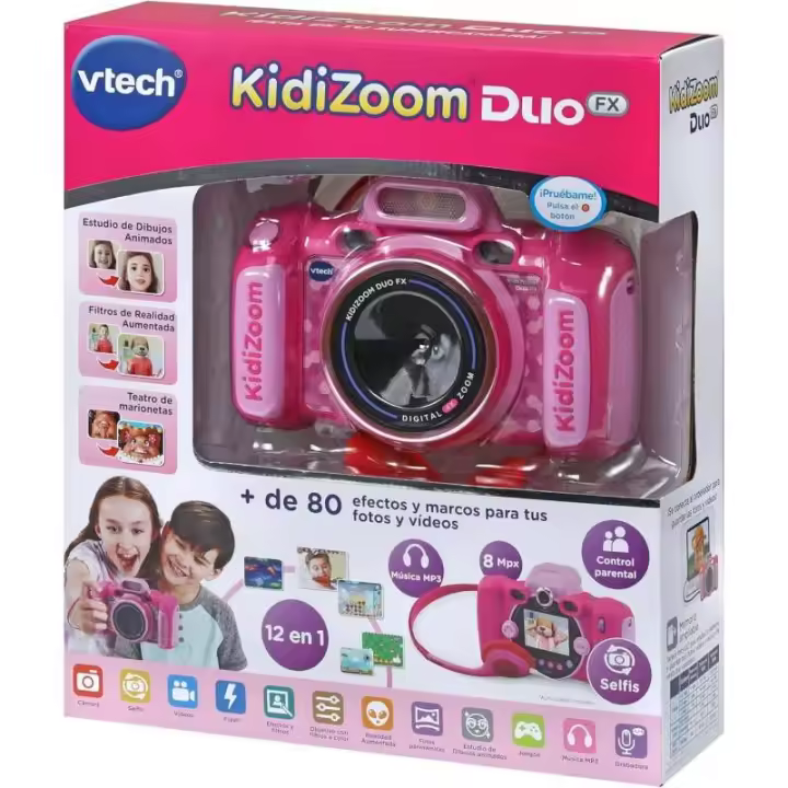 KIDIZOOM DUO FX ROSA CÁMARA DE FOTOS INFANTIL DE VTECH - 1