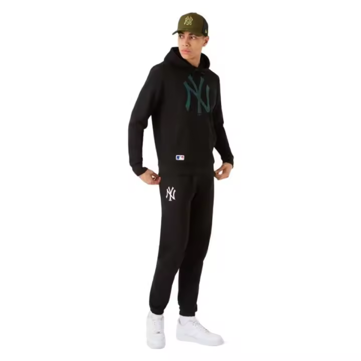 Pantalon Largo New Era Negro - 1