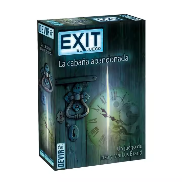Exit 1 - La cabaña abandonada Escape room Juegos de mesa Devir - 1