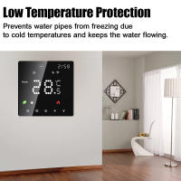 Termostato Inteligente WiFi Tuya Para Calefacción Eléctrica Piso Calentador Agua Gas Compatible Con Google Home Alexa Control Remoto Por Voz - details 7
