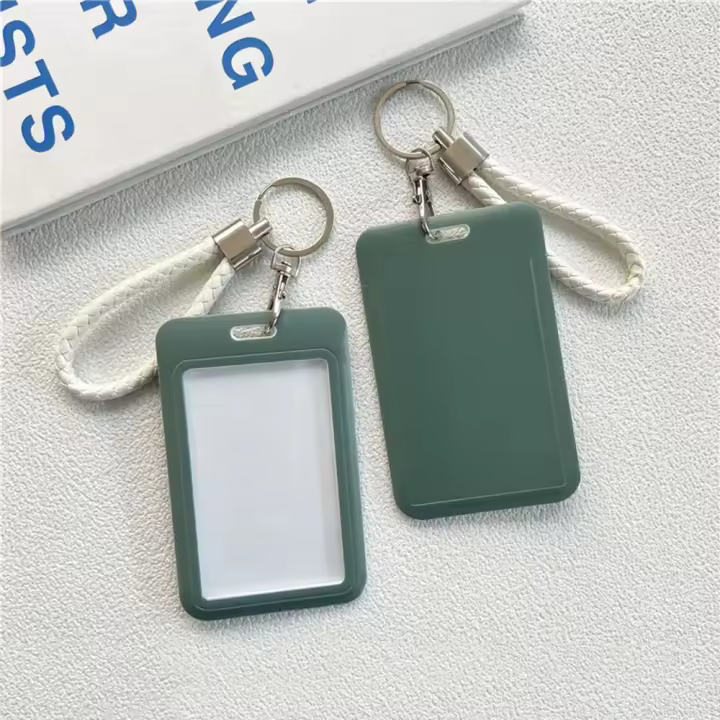 Porta Tarjetas De Negocio Divertido Dibujos Unisex Porta Tarjetas De Crédito Funda Para Tarjeta De Transporte Estudiante Suministros Escolares Material Plástico Tamaño 11x7CM - 1
