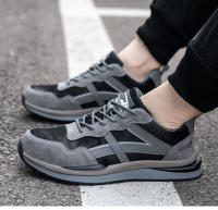 Zapatos de Trabajo de Moda Antichoque con Punta de Acero Cómodos Resistentes a la Perforación y Antideslizantes para Hombres - details 20