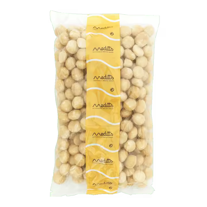 Meditts Nueces de Macadamia 1kg - Enteras y Crudas - 1