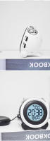 Reloj De Alarma Multifuncional Con Vibración Y Luz Backlight Mostrador Decorativo Con Fecha Doble Alarma Y Visualización De La Semana Material Plástico Estilo Moderno Negro/Blanco - details 9