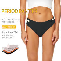 Bikini De Verano Para Mujer Absorbente Y Antirretracción Con Cintura Alta Adecuado Para Natación Y Menstruación Marca Name:NoEnName_Null Origine:China Continental Material:COTTON Y POLYESTER Estilo Joven Sin Forro Talla Verdadera - details 5