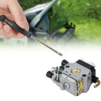 Herramienta De Ajuste De Carburador En Forma De Diente De Silla Para Motosierra Walbro Zama Y Husqvarna 125 135 136 137 141 142 235 240 Con Destornillador De 21 Dientes - details 0