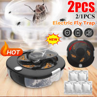 2PCS Encantador Eléctrico Recargable Con Alimentos Atractivos Seguro Para El Hogar Y Cocina Caza De Insectos Herramienta De Control De Plagas - details 10