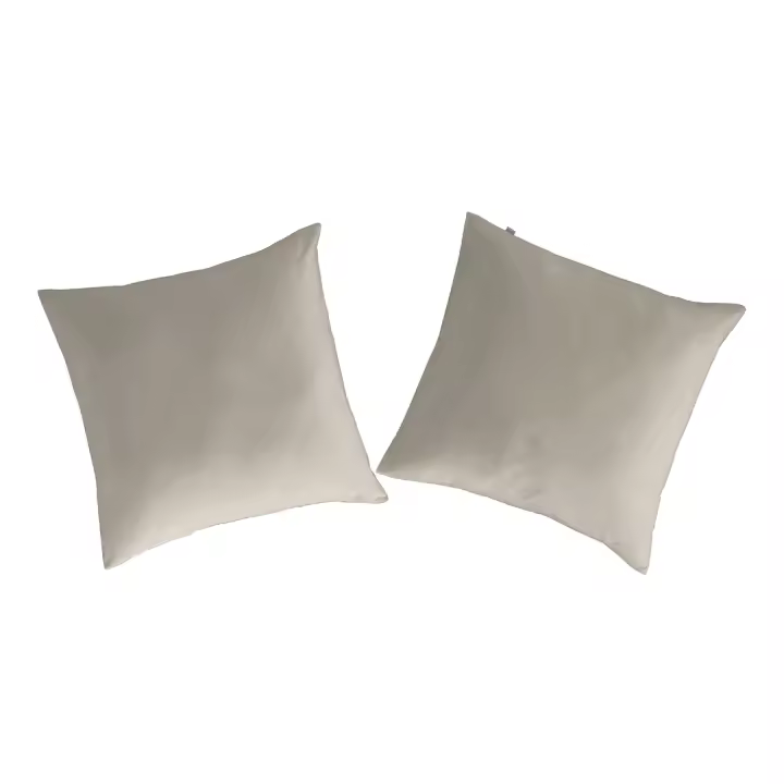 NAF NAF - 2 Fundas de almohada 100% algodón liso CASUAL. Disponible en más colores y tamaños - 1