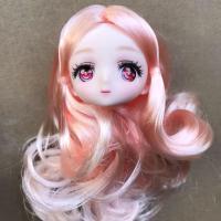 Muñeca De Juguete DIY Con Cabeza De Muñeca De Anime Larga Y Colorida Ojos Estelares Para Niñas Regalo De Vestir Muñeca De 1/6 - details 5
