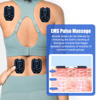 Almohadillas De Electrodo Para Terapia Tens Fisioterapia Con Gel Conductivo Estimulador Muscular De Pulso Terapia Masajeador - details 0