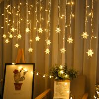 Luces De Navidad LED En Forma De Copo De Nieve Con Pitón Para Exterior Decoración De Jardín Y Hogar Año Nuevo Fiesta Boda - details 10