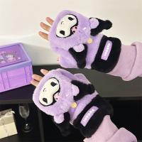 Guantes Calientes De Anime Sanrio Kuromi My Melody Para Adultos Resistentes Al Frío Con Diseño Kawaii De Cinnamoroll Regalo De Navidad O Cumpleaños Para Hombres Y Mujeres - details 12