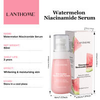 Suero, Suero de niacinamida de sandía, Gotas hidratantes e iluminadoras de niacinamida de sandía, Suero facial con ácido hialurónico, glicerina y vitamina E, Abrillantador líquido - details 2