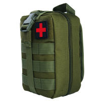 Kit De Primeros Auxilios Táctico Impermeable De Tela Oxford Para Viajes Y Campamentos Equipamiento De Seguridad Bolso De Cintura Para Escalada Y Actividades Al Aire Libre - details 9