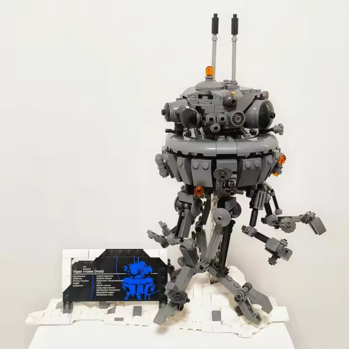 Modelo De Droid De Investigación Creativo Y Original Para Niños Juguete De Bloques De Construcción Para Niños Regalos Para Niños De Boys - 1