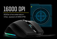 Newskill Habrok Ratón Gaming RGB 16000 DPI - details 2