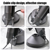 Organizador De Baño Portátil Con Soporte Magnético Super Potente Para Secador De Pelo Compatible Con Dyson Estante De Almacenamiento Metálico Sin Perforar - details 8