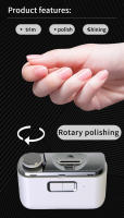 Pulidor de uñas multifuncional totalmente automático, cortaúñas eléctrico, cortaúñas dos en uno para pulir y aclarar uñas y dispositivo abrillantador - details 13