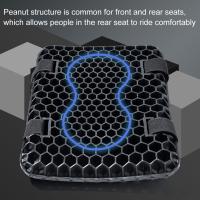 Almohadilla De Silla De Motocicleta Gel Honeycomb Malla 3D Cómoda Absorbente De Choque Alivio De Presión Transpirable - details 15