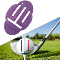 Marcador de línea de pelota de Golf, herramienta de alineación e identificación, 1 Plantilla de marcado de pelota de Golf, 2 colores - details 4