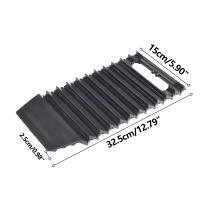 Cadena Antideslizante Para Coche En Invierno Pads De Neumáticos Antideslizantes Para Carretera Sandía Non-Slip Pequeño Tapete De Tracción Matriz Negra - details 2
