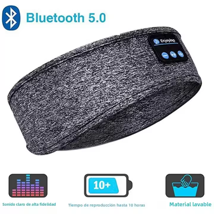 Auriculares Bluetooth Inalamdricos Y De Sueño Cabellera De Cabeza Con Máscara Ocular Auriculares Inalámstricos Air Pro - 1