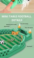 Juego De Mesa De Fútbol Mini Interactivo Deportes Tablero De Competición Juguete Catapult Para Juego Familiar Tamaño Compacto - details 8