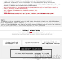Chaqueta De Motocicleta Para Hombres Con Armadura Protección Moto Motocross Racer Gear De Capa Básica Equipamiento Protector - details 10