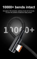 Cable De Carga Rápida NNBILI 120W USB a a Tipo C 90 Grados Para Samsung Xiaomi Huawei Cable De Datos Y Carga USBC a Tipo C - details 3