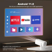 Proyector Hy370 pro 4K Android 11 Dual Wifi6 280ANSI 2.4/5GHZWIFI Hy300 Versión Mejorada BT5.0 1080P 1280*720P Para Cine En Casa - details 3