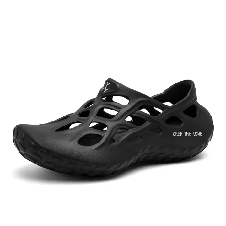 Sandalias De Verano Para Hombre Zapatos Casuales EVA Suaves Zapatillas Planas Tamaño Grande Para Jardín Exterior Playa Comodidad Y Estilo - 1