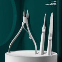 Juego De Tijeras Para Uñas De Acero Inoxidable Herramientas De Manicura Y Pedicura Incluye Tijeras Para Uñas Alicate De Cutícula Y Herramienta De Empuñadura De Cutícula - details 0