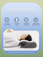 Almohada con memoria nuevo producto almohada para el cuello de rebote lento núcleo de espuma de memoria almohada para ayudar a dormir almohada con memoria almohada cervical uso doméstico - details 3