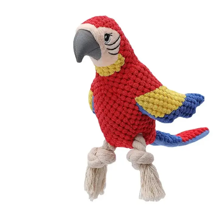 Juguete De Perro Indestructible De Peluche Squeaky Para Pequeños Y Grandes Perros Juguetes De Masticar Para Mascotas - 1