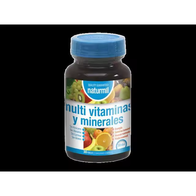 Multivitaminas & Minerales 30 Perlas - 1