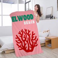 Toalla De Playa Microfibra Absorbente Suave Para Montañismo Yoga Natación Correr Toalla De Algodón Tejida Combinada Toalla De Baño Miami Beach Ibiza Capri Bondi Mykonos - details 4