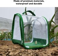 Jaula de Red para insectos con ASA, Hábitat para insectos y Mariposas, portátil, 360 Grados, totalmente transparente. - details 0