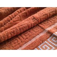 Juego de Toallas de Algodón Portugués 100% - Alta Absorción 600g/m2 - Set de 3 Piezas - Grego Teja - details 4