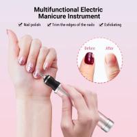 Pulidor de uñas Eléctrico recargable, Máquina pulidora para eliminar La Piel Muerta de las uñas, cortador de fresco, equipo de salón de Pulido de Gel - details 1