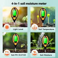 Nueva Medidor De pH Del Suelo 3/4 En 1 Prueba De Luz Humedad Ácida Para Plantas Jardín Flores Kit De Prueba De Suelo - details 9