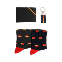 Pack Regalo Día del Padre - España - 2 pares de Calcetines + Cartera + Llavero - Colores Surtidos - details 29