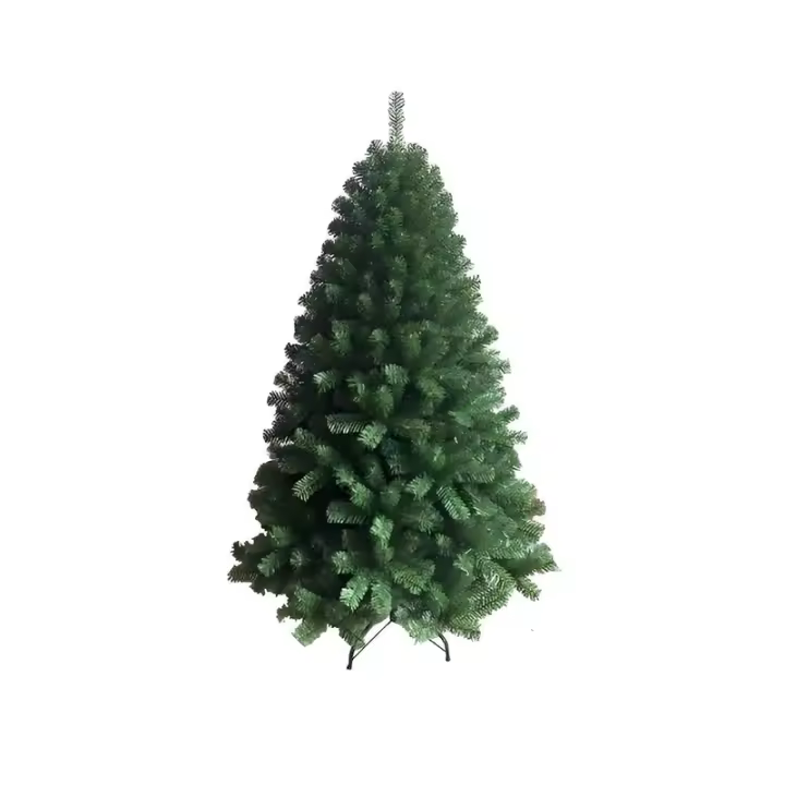 Árbol de Navidad con Base Soporte Metálica Tamaño 120,150,180,210,240 - Blancos, Fruto Rojo, Nevado Harry, Nieve, Pino, Rosa Classic, Verdes - 1